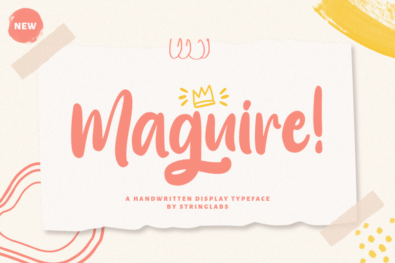 maguire-handwritten-font