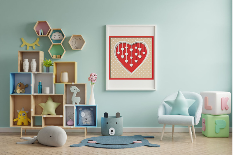 papercut-card-with-a-heart-for-valentine-039-s-day