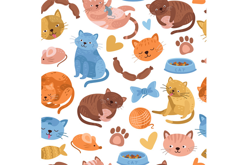 kitten-pattern-cartoon-cat-cute-animal-seamless-background-doodle-f