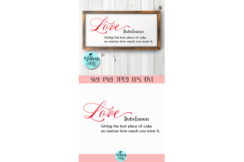 love-definition-wood-sign-svg-love-sign-svg