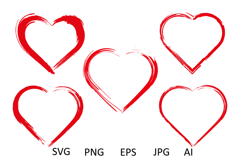 distressed-hearts-bundle-heart-doodle-hearts