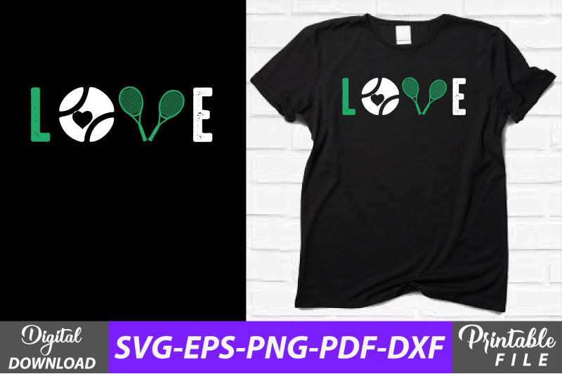 love-tennis-t-shirt-sublimation-design