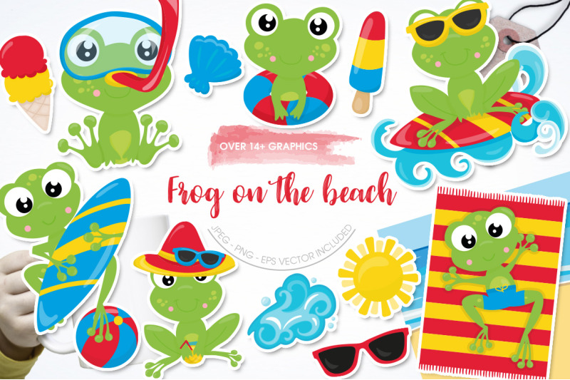 frog-on-the-beach