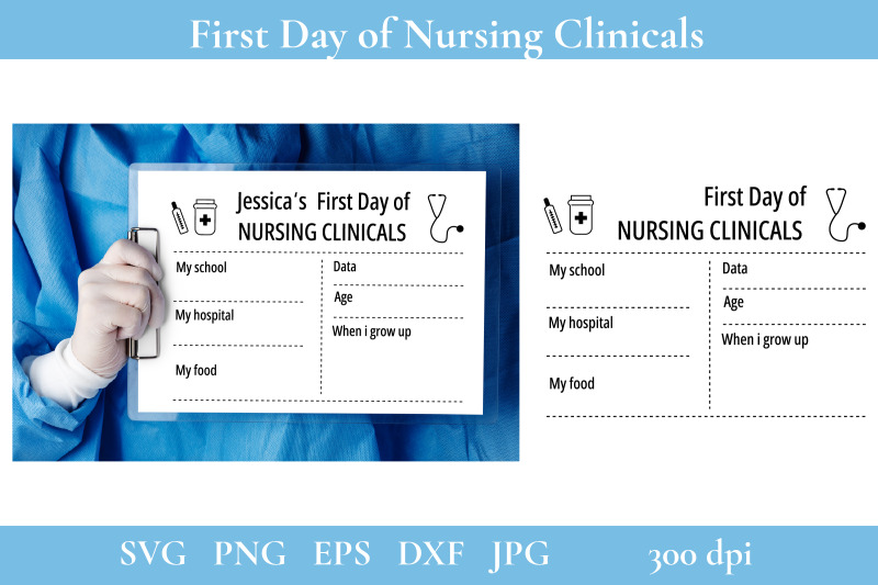 first-day-of-nusing-clinicals-first-day-svg-nursing-svg