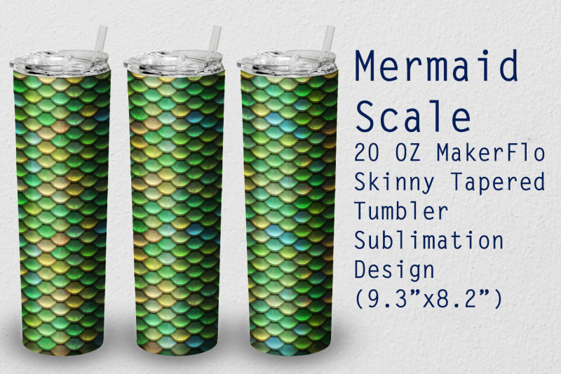 tumbler-tapered-20-oz-sublimation-mermaid-wrap-design