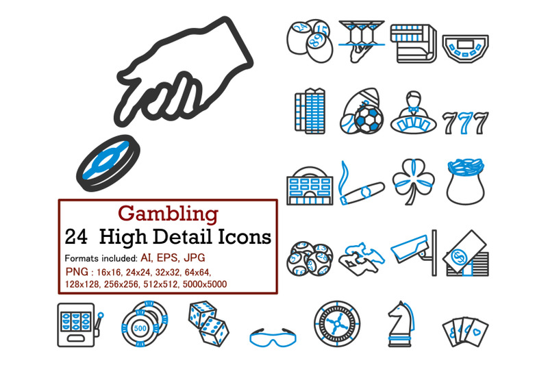 gambling-icon-set