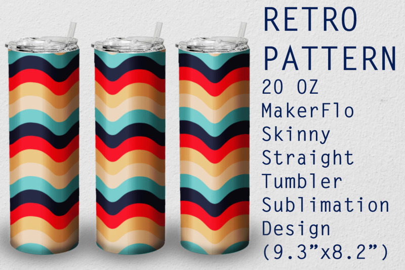 tumbler-straight-20-oz-sublimation-retro-wrap-design