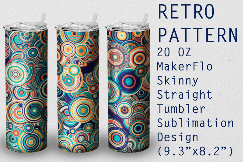 tumbler-straight-20-oz-sublimation-retro-wrap-design