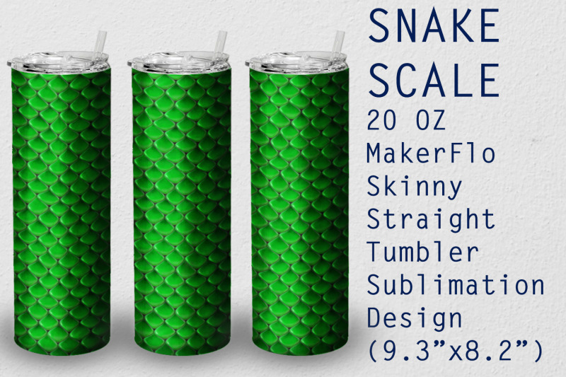 tumbler-straight-20-oz-sublimation-snake-wrap-design
