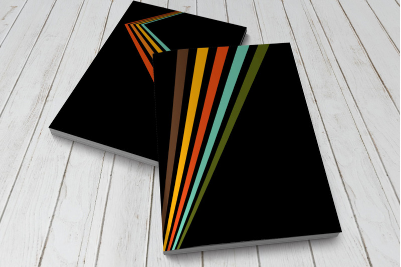 retro-colorful-striped-posters