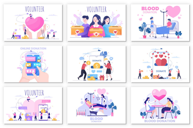 33-charity-donation-via-volunteer-illustration