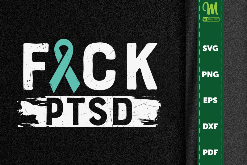 ptsd-awareness-ribbon-veteran-gift