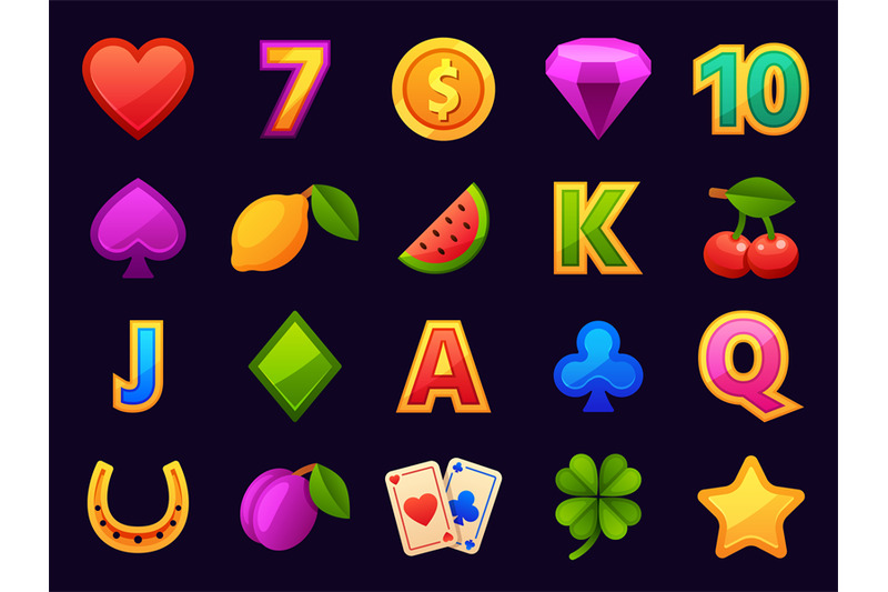 cartoon-casino-game-and-gambling-slot-machine-icons-jackpot-interface