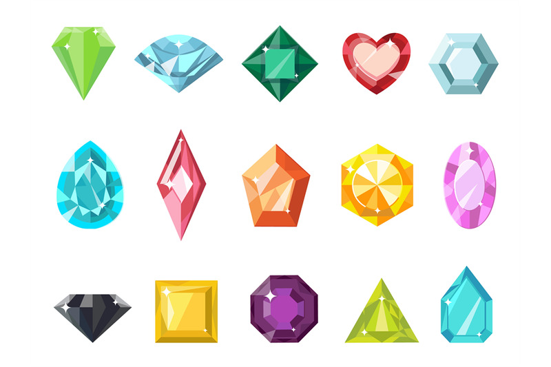 cartoon-jewelry-gem-stone-diamond-and-brilliant-icons-flat-gemstone