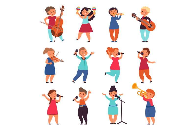 child-musicians-children-play-instruments-music-kids-group-isolated