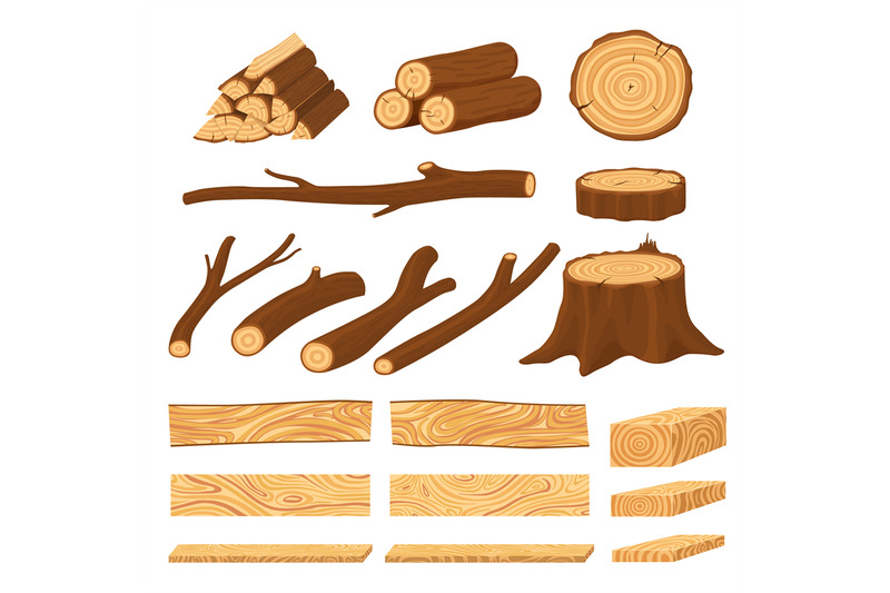 cartoon-timber-pine-wood-timbers-planks-stacks-and-old-firewood-obje