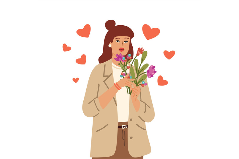 self-love-concept-love-yourself-woman-hold-flowers-season-bouquet