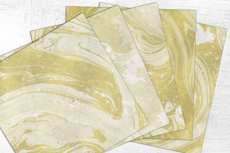 gold-marble-papers-collection