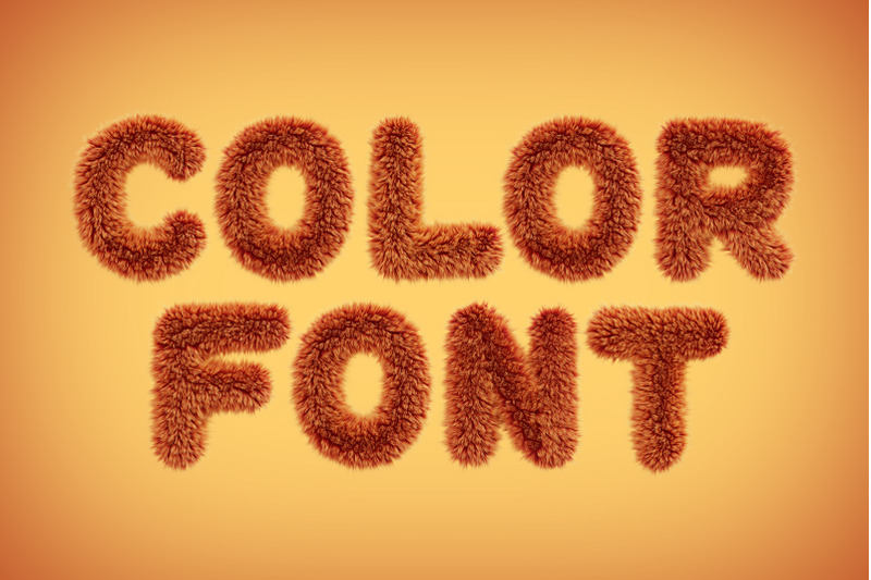 bushy-fox-color-font