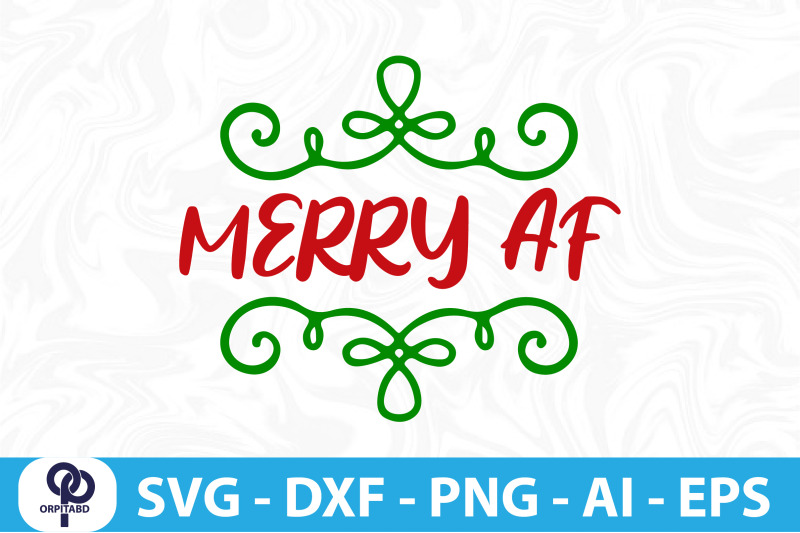 merry-af-svg-cut-file