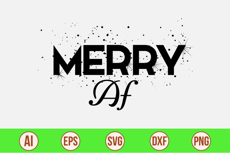 merry-af-svg-cut-file