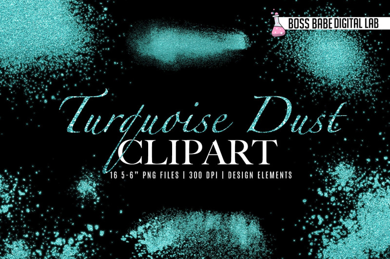 turquoise-dust-clipart