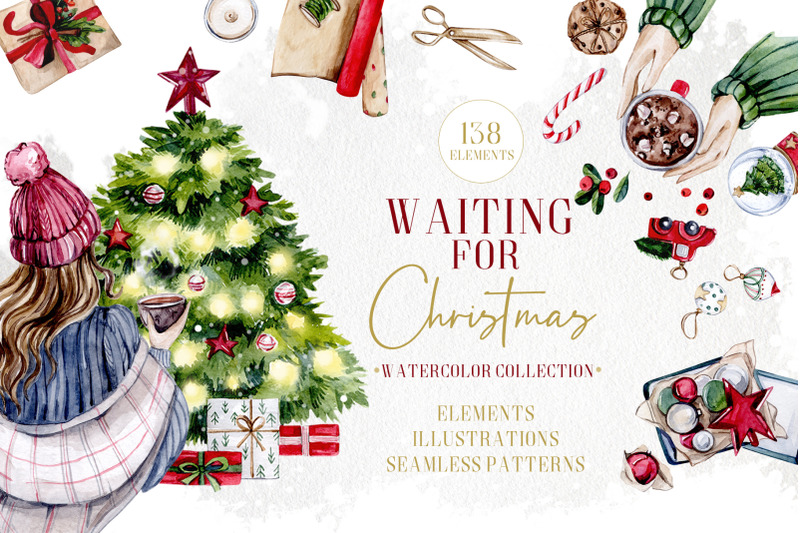 watercolor-waiting-for-christmas-collection