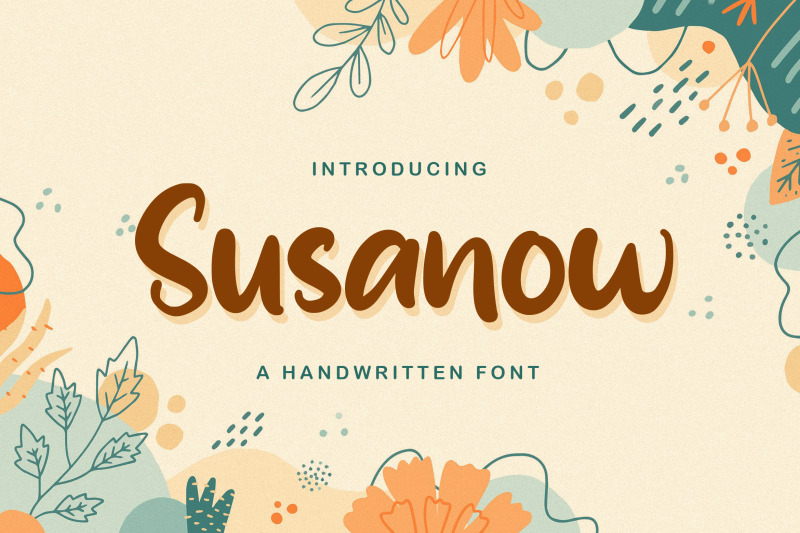susanow-handwritten-font
