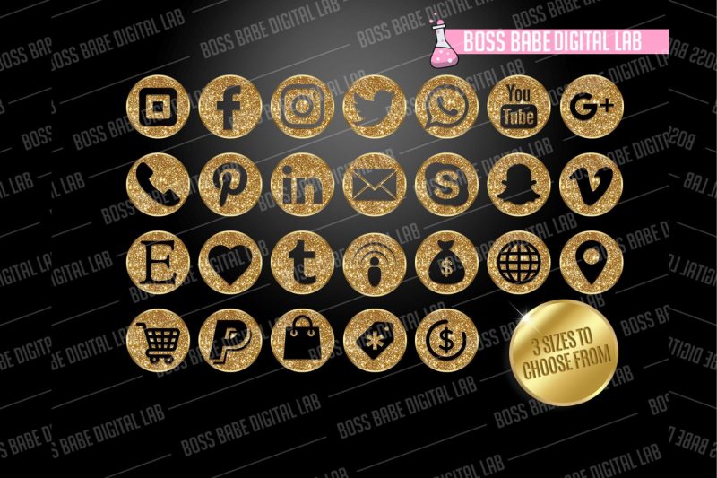 gold-glitter-icon-kit