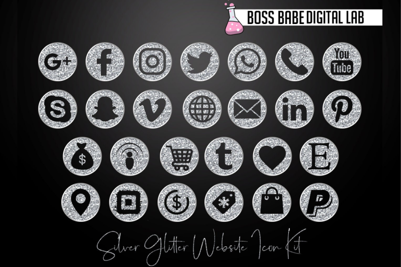 silver-glitter-website-icon-kit