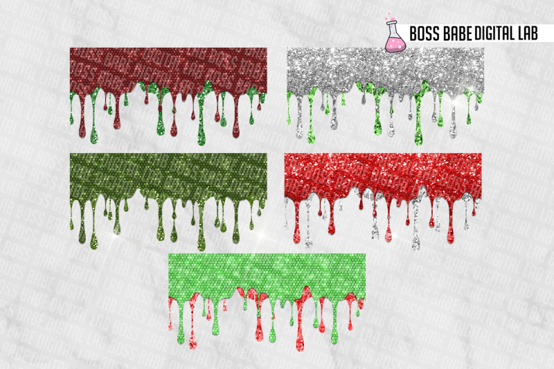 glam-christmas-drips-clipart