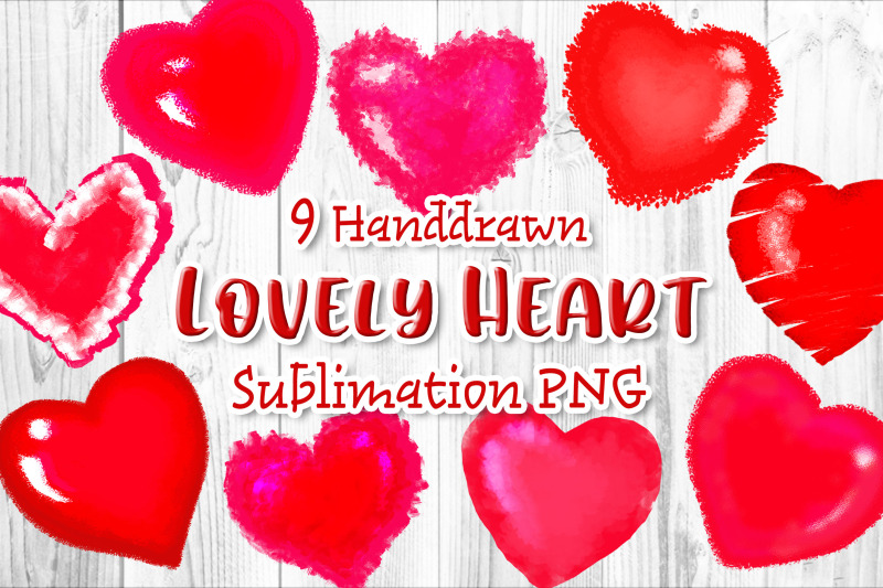 sublimation-png-handdrawn-valentine-hearts-doodle-clipart-set