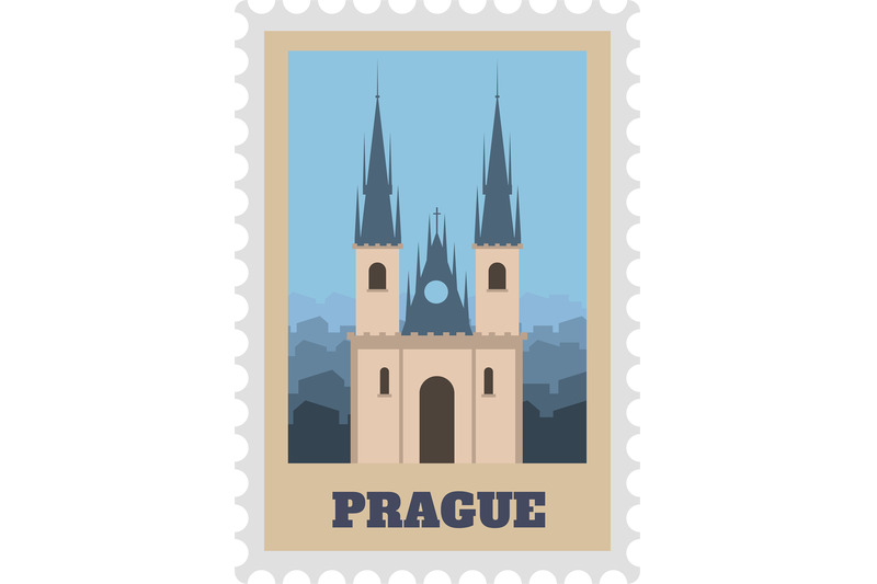 paper-post-stamp-with-prague-sightseeing-old-castle