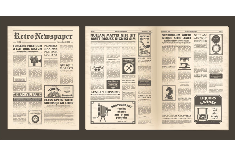 vintage-old-newspaper-full-page-retro-spread-pages-retro-newsprint-p