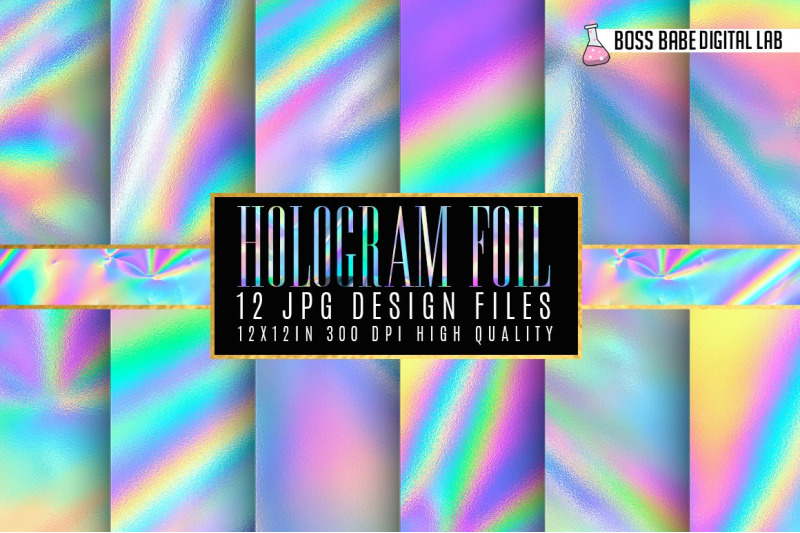 hologram-foil-textures