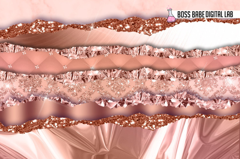 glam-rose-gold-tears-clipart