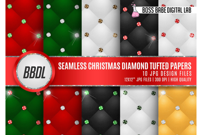 seamless-christmas-tufted-diamond-papers