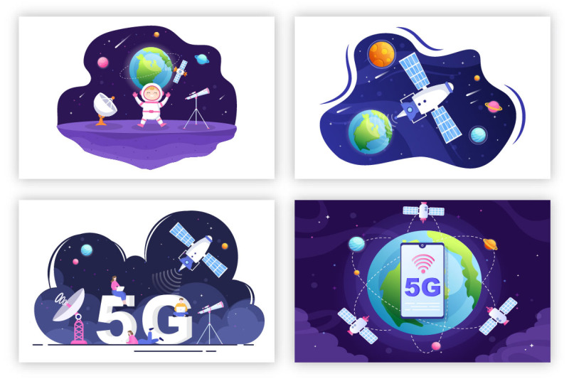 17-satellites-and-5g-network-illustration