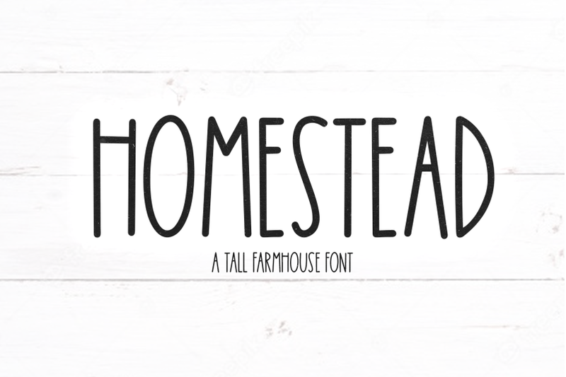 homestead-tall-farmhouse-font