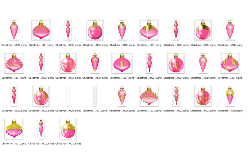 glam-pink-and-gold-christmas-ornament-clipart-christmas-clipart