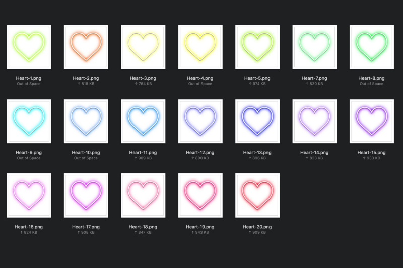 neon-hearts-clipart