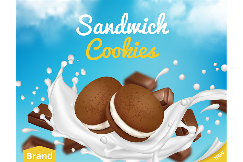 cookies-with-milk-ads-poster-with-sugar-cookies-flowing-in-milk-splas