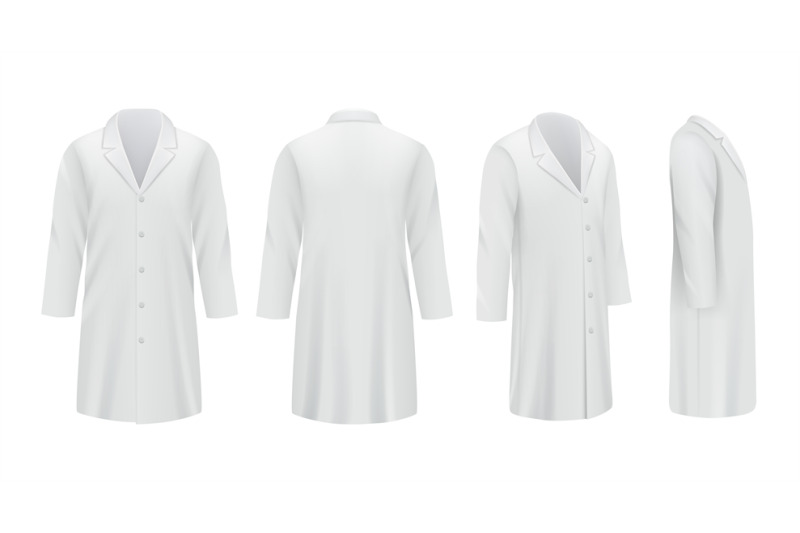 medical-coats-white-templates-professional-doctor-clothes-specialists