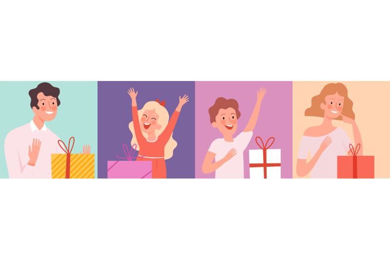 people-with-gifts-surprise-characters-man-woman-girl-boy-and-present