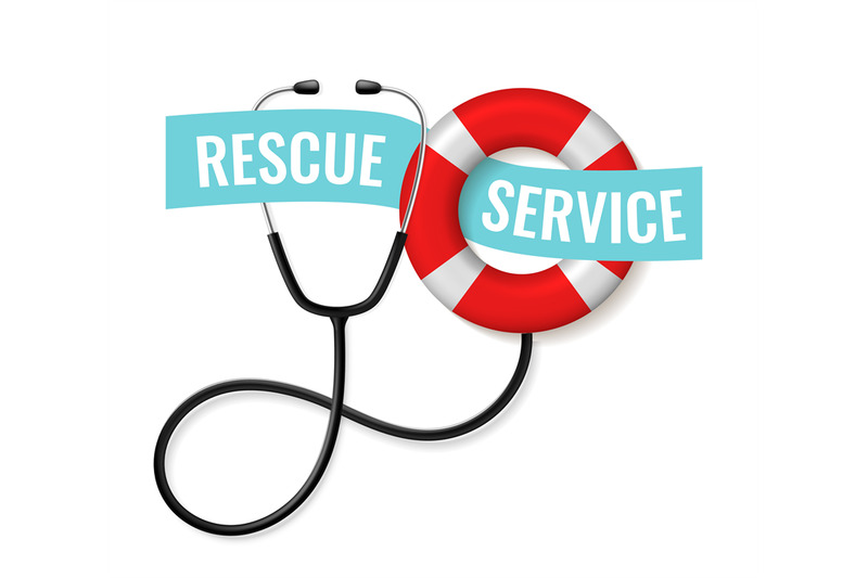 medicine-saves-hospital-and-rescue-service-red-lifebuoy-and-stethosc