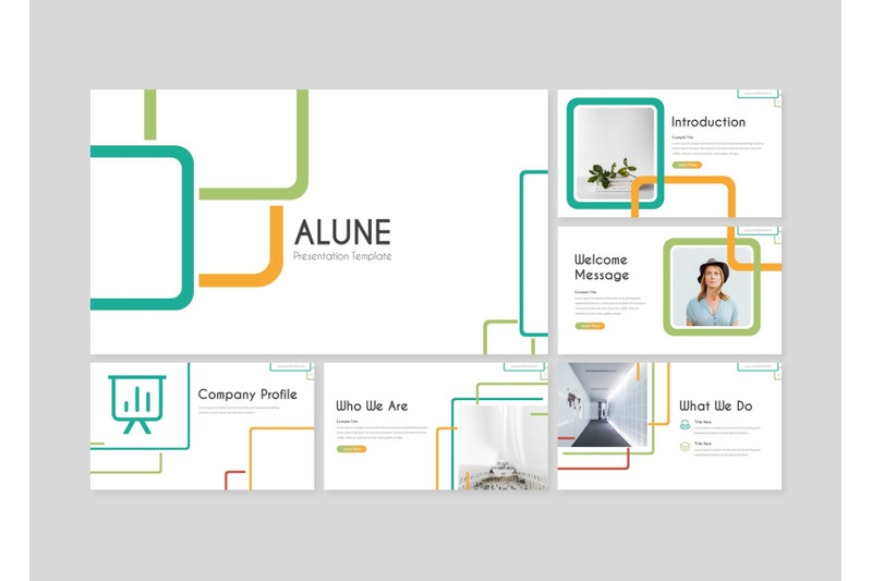 alune-power-point-template
