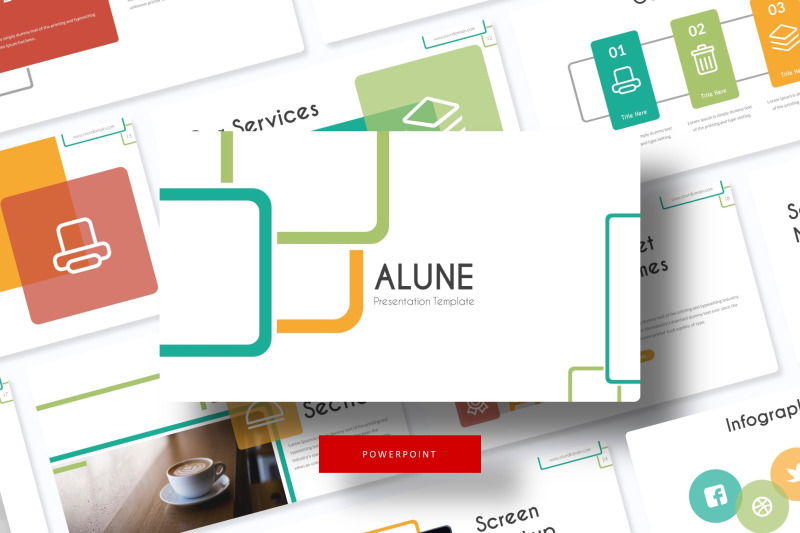 alune-power-point-template