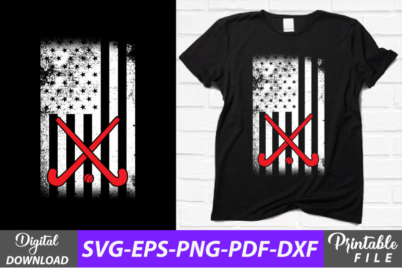 hockey-t-shirt-with-usa-flag-sublimation