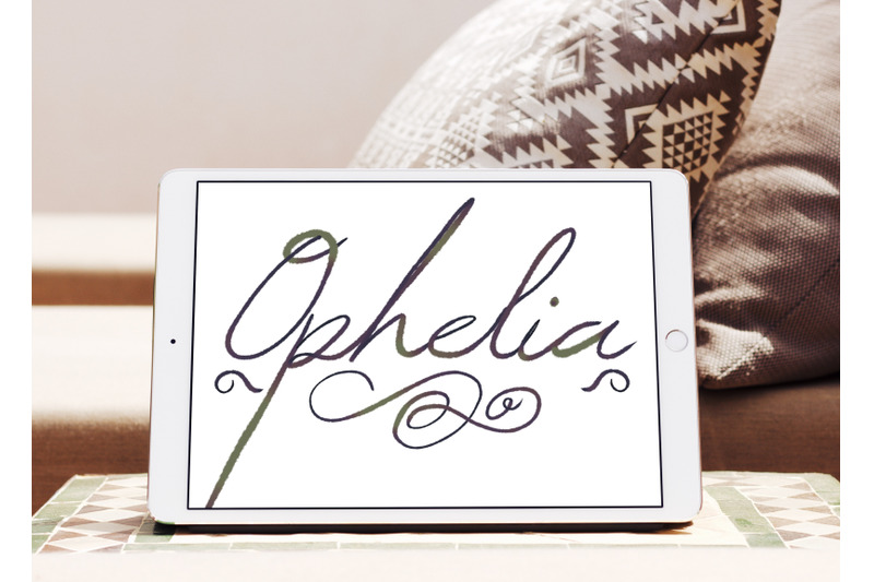 ophelia-watercolour-lettering-calligraphy-brush