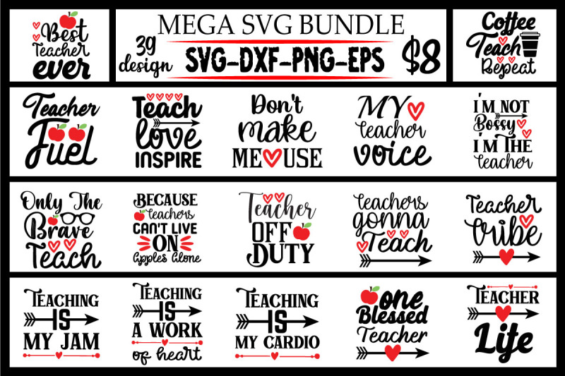 teacher-svg-bundle